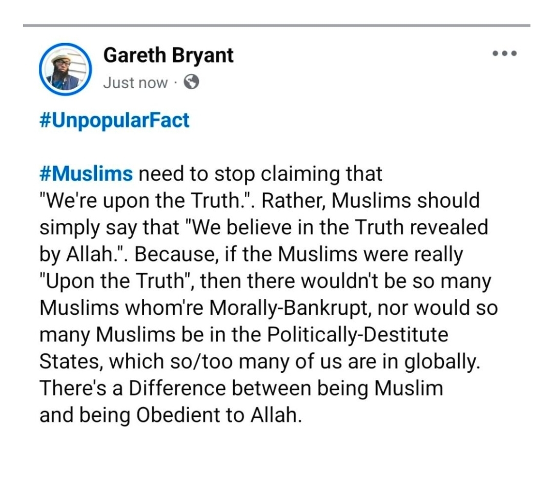 Concepts/Terms which Muslims attempt to monopolize for their own Sectarian-Agendas