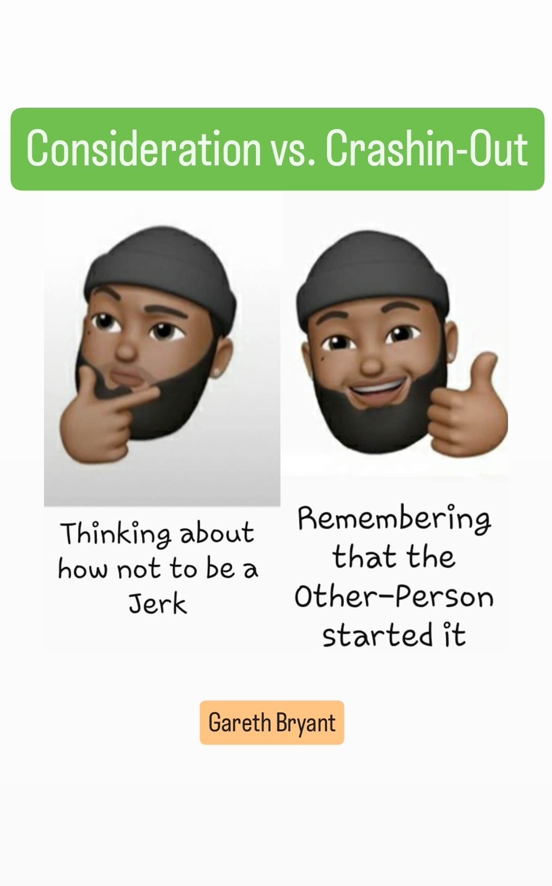 The “Bigger-Person” Mythos