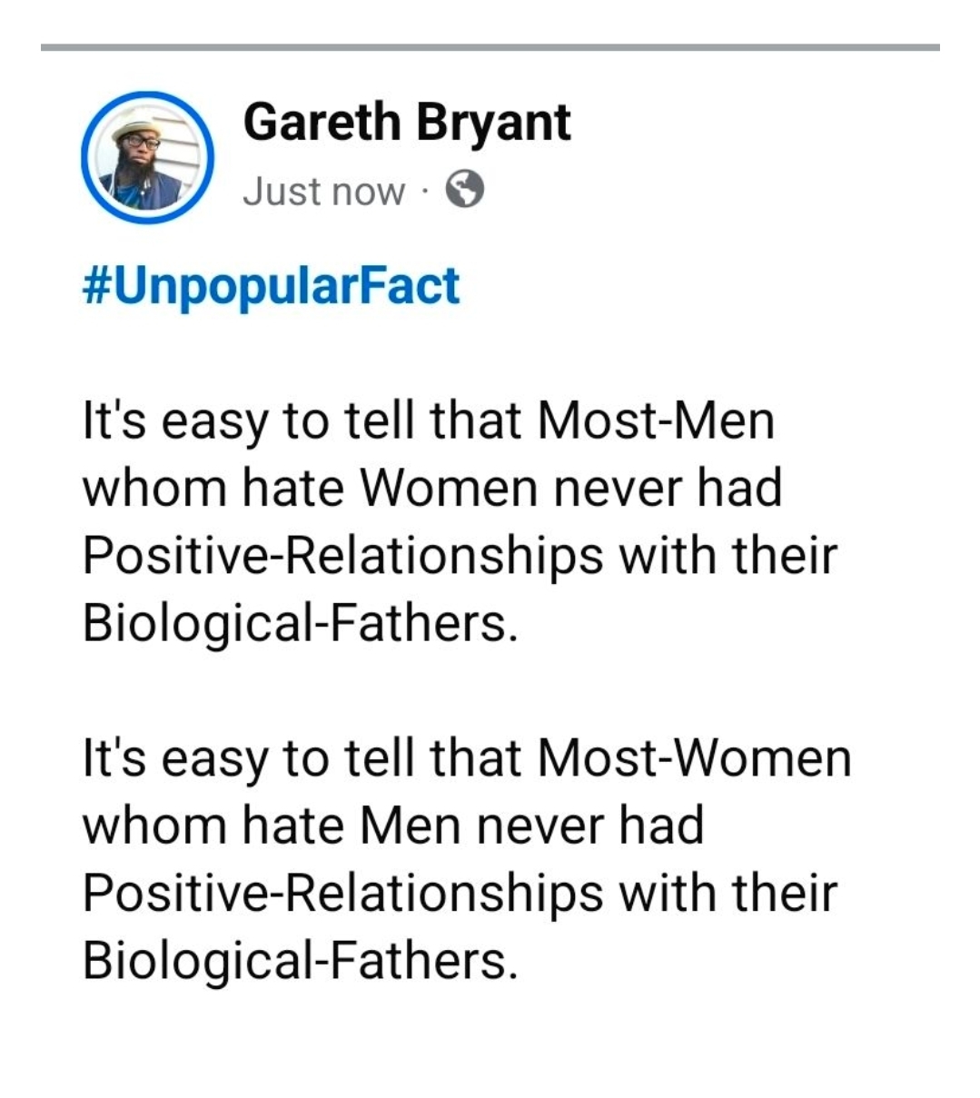 The Toxic-Results of Fatherlessness