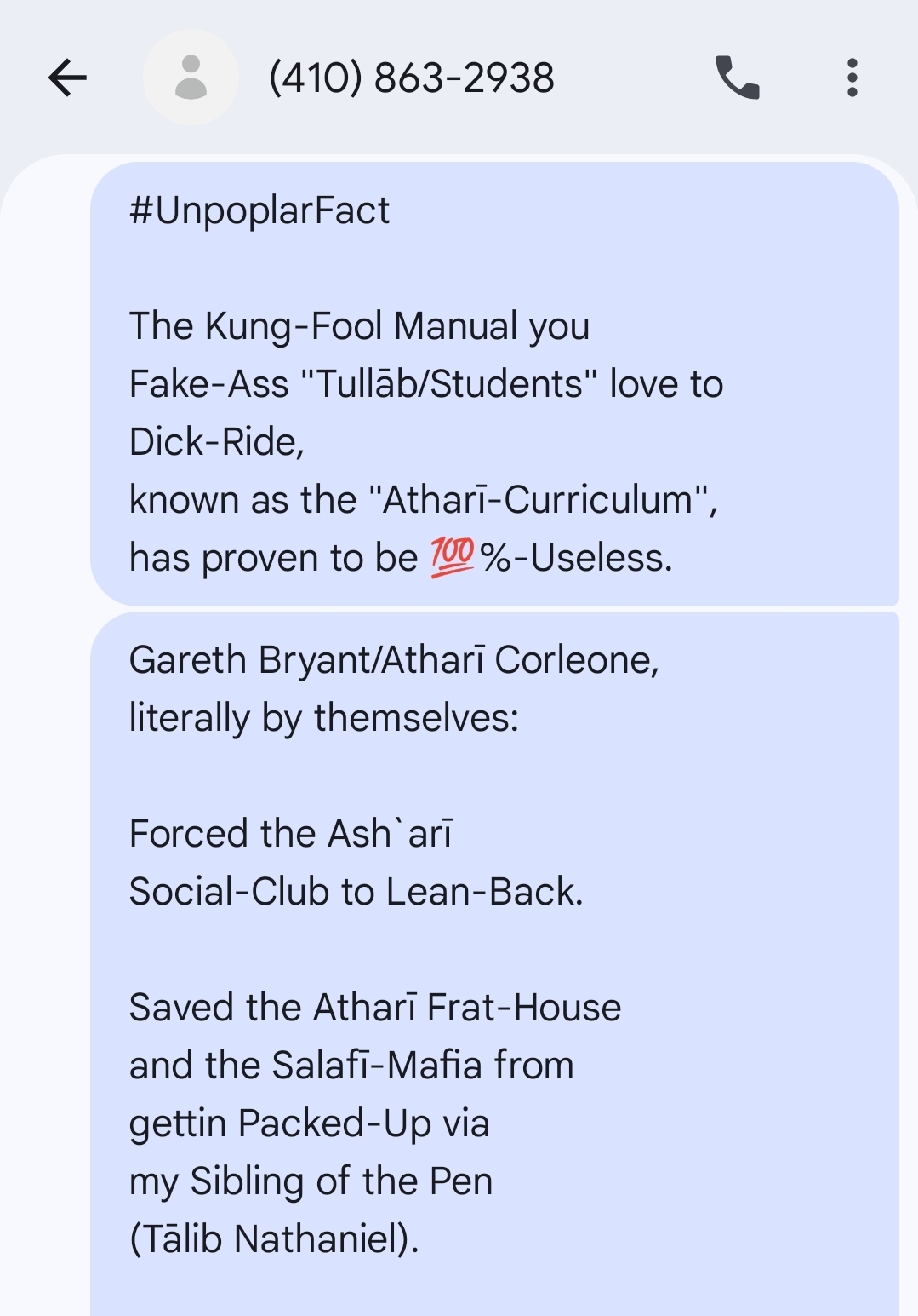 Gareth Bryant/Atharī Corleone is the Atharī-Curriculum
