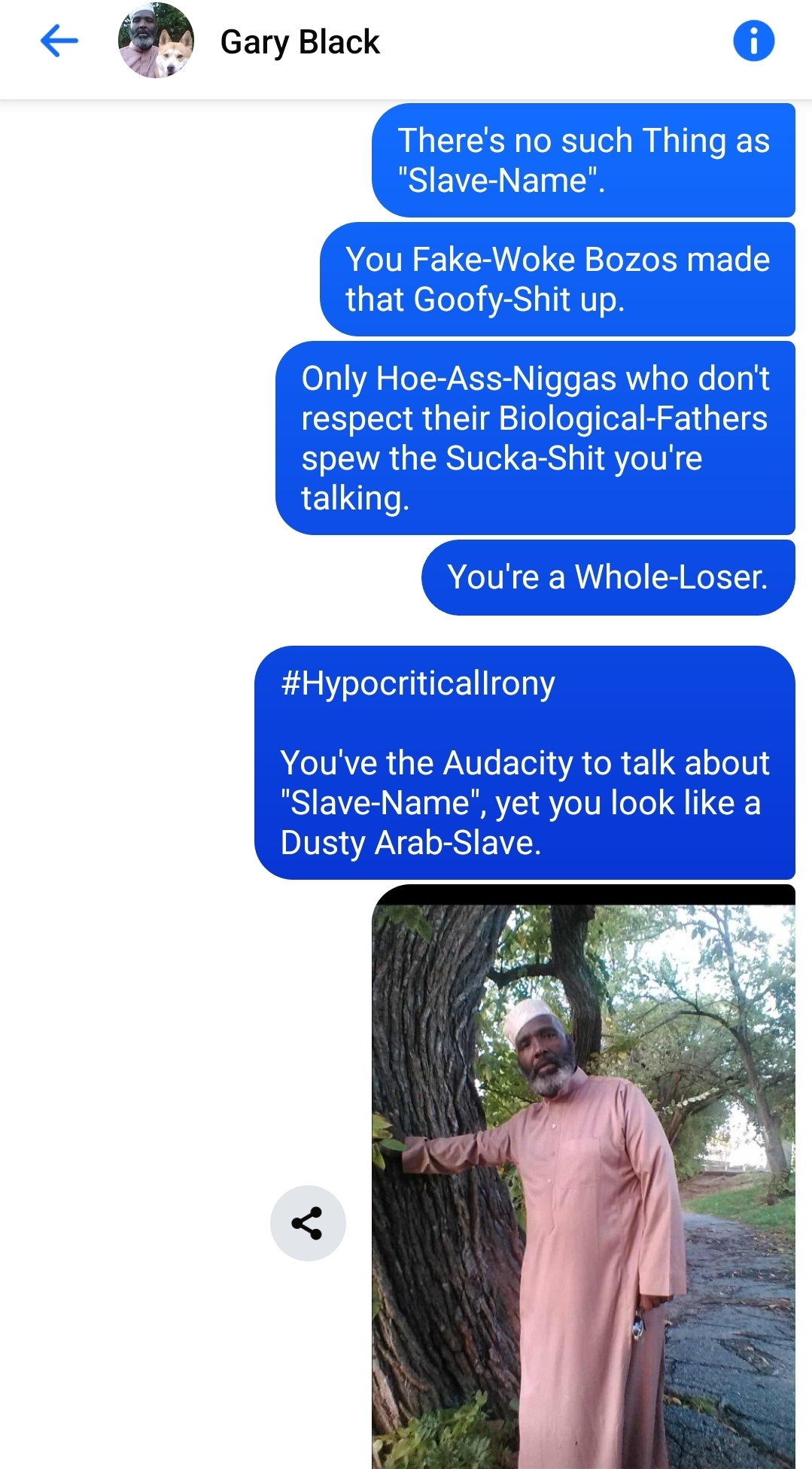 Stop asking me Dumb-Shit