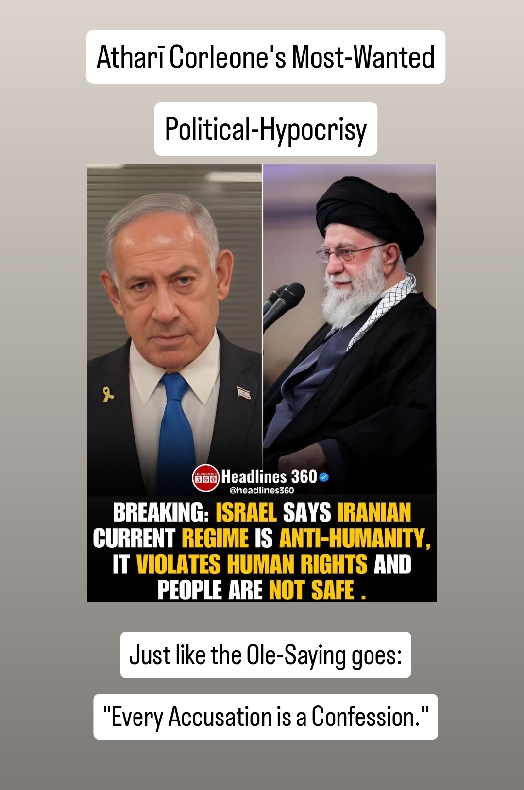 You don’t have to be Shiite to side with Iran against Israel