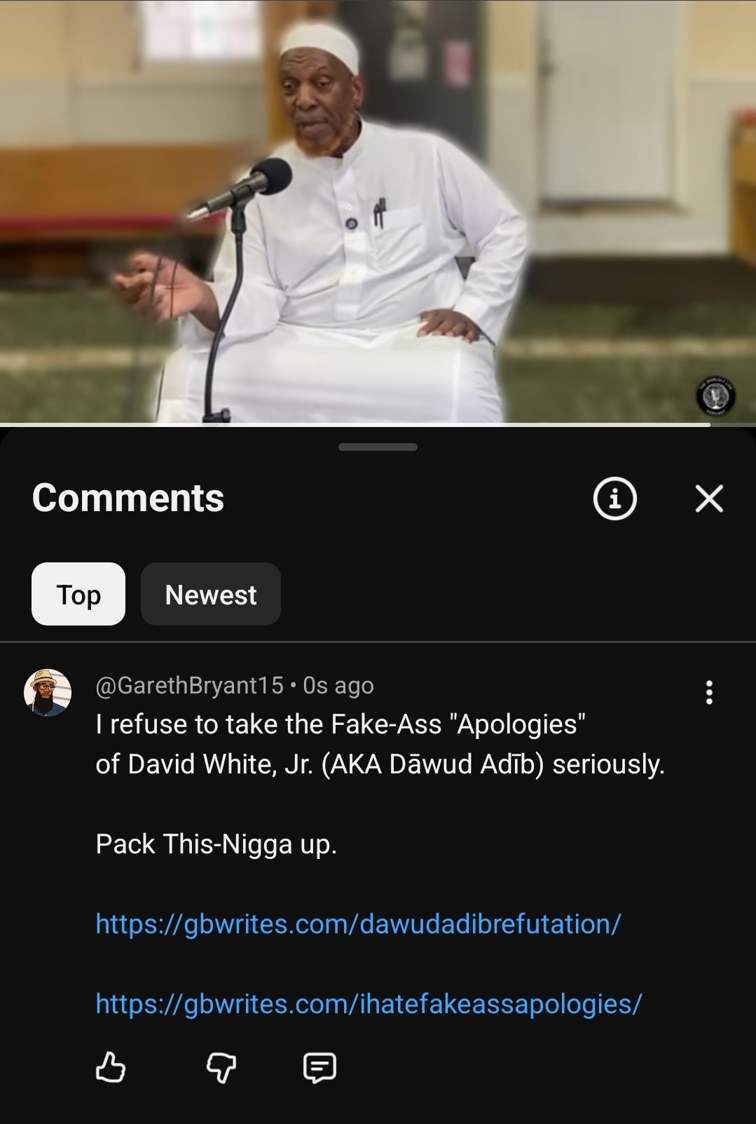 The Hujjah/Refutation against Dāwud Adīb’s “Apology-Tour”