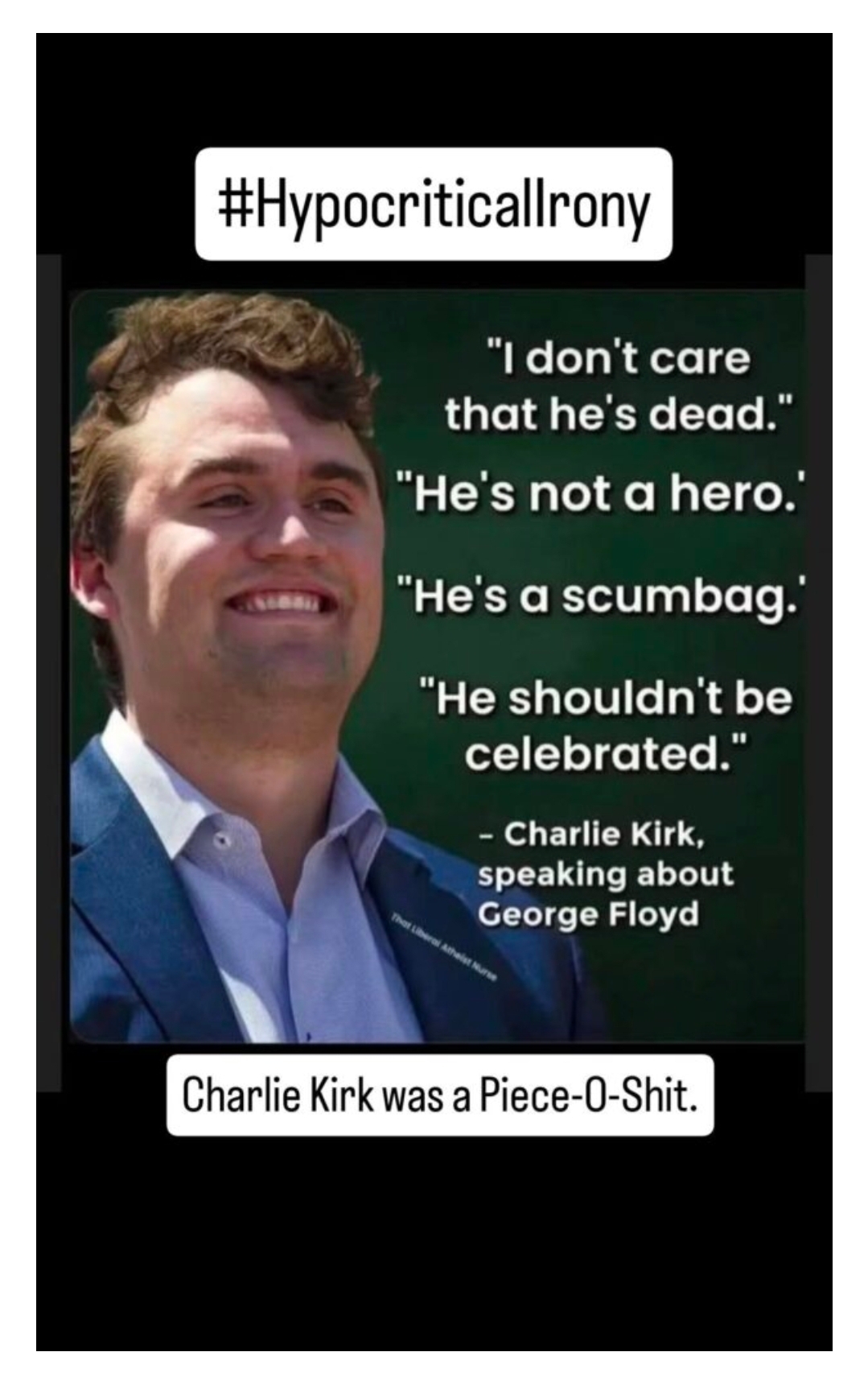 Atharī Corleone’s Most Wanted: Hypocritical-Irony concerning the Life&Times and Death of Charlie Kirk