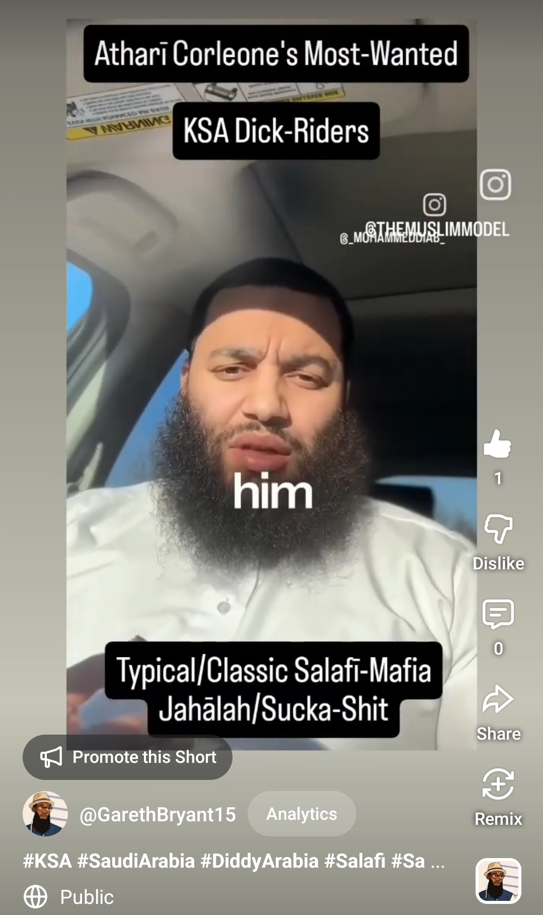 KSA/Saudi-Journalist executed for so-called “High-Treason” against the KSA-Machine