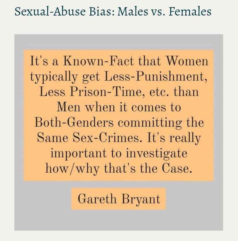 Sexual-Abuse Bias: Males vs. Females