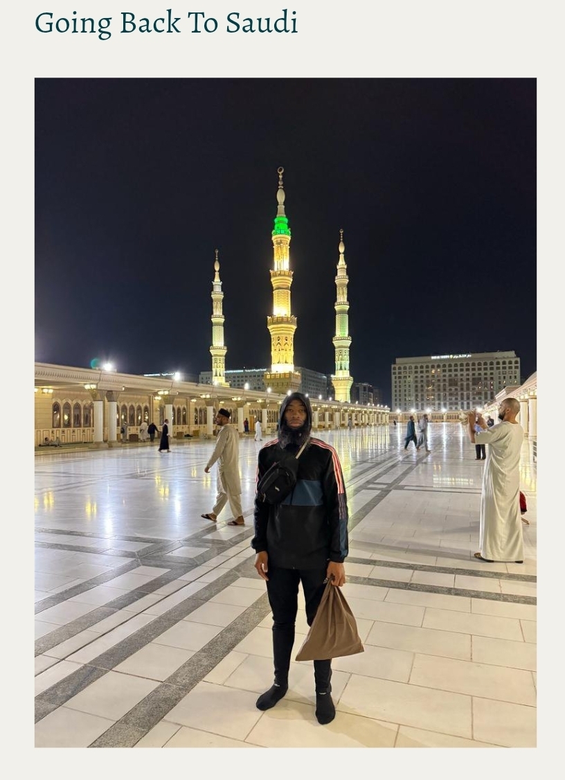 Going Back To Saudi