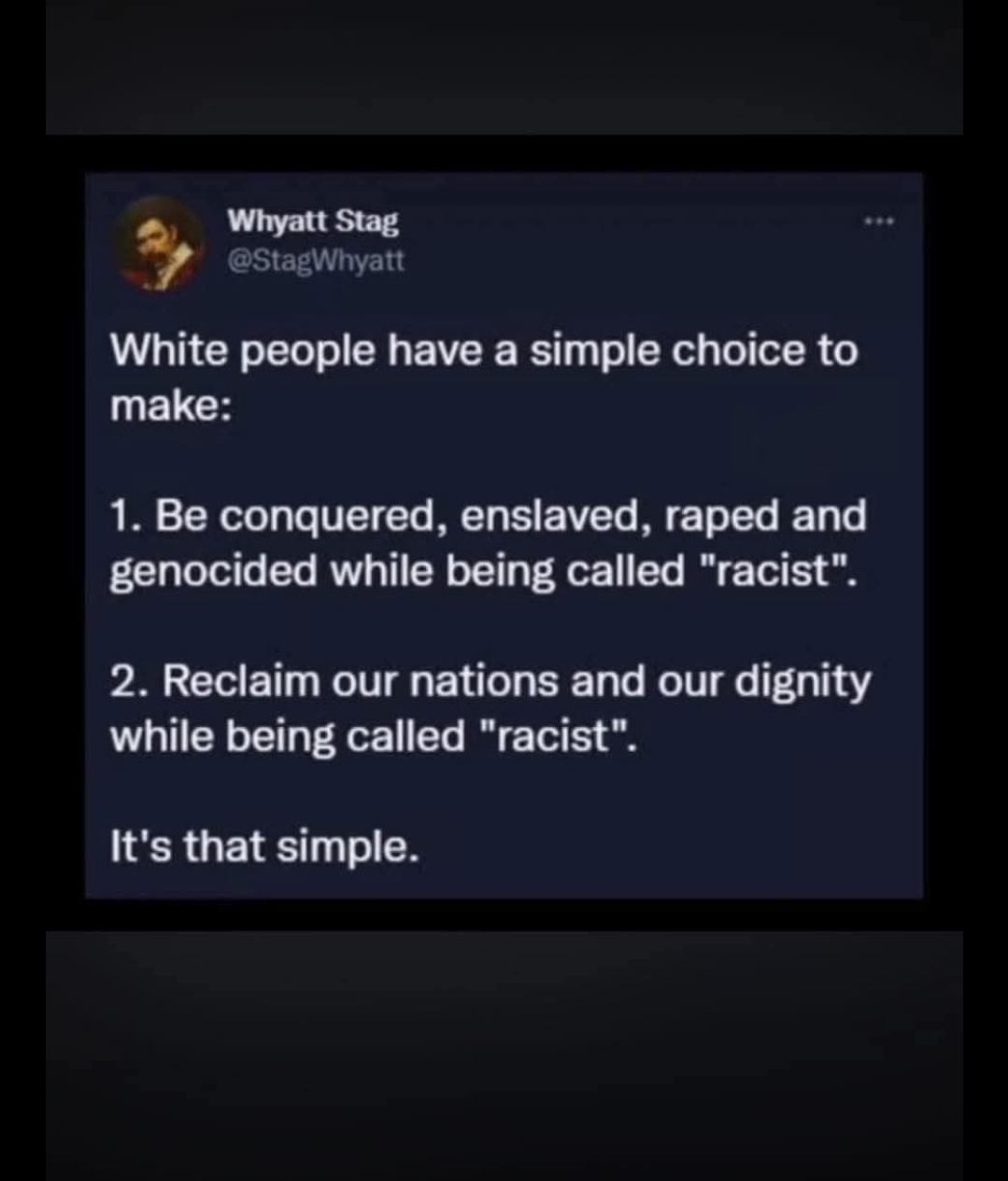 The Ironic-Hypocrisy of White-Supremacy