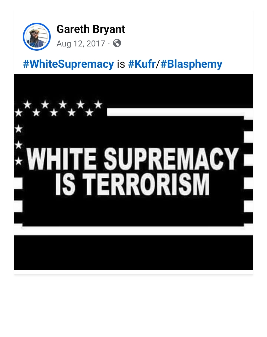Islāmophobia and White-Supremacy is the True-America